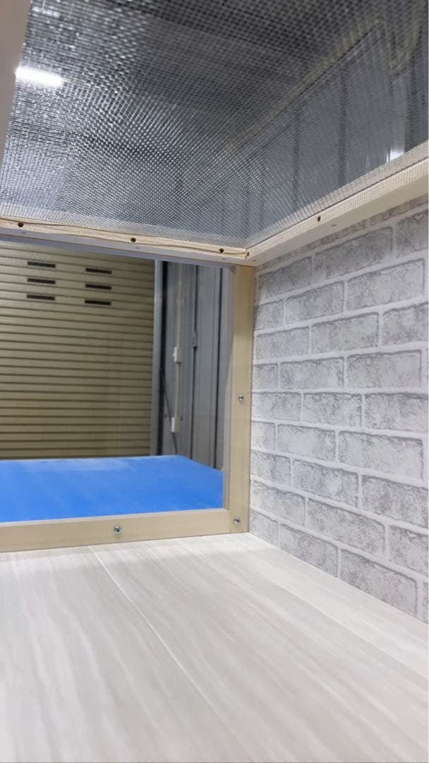 新品未使用　木製ケージ　ハリネズミ　ハムスター　小動物　カスタムベースに！