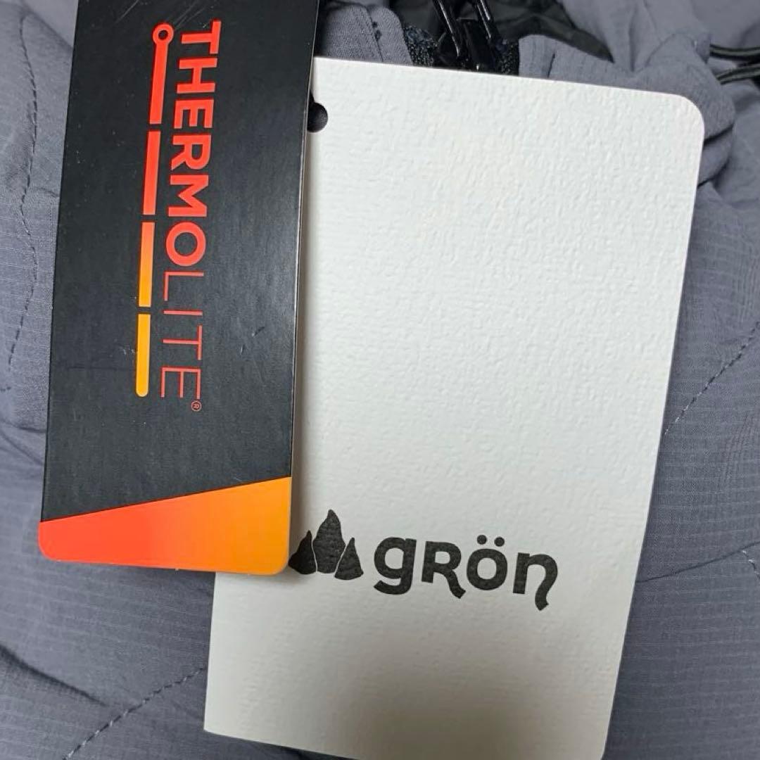 【新品】着る寝袋 キルティングモモンガ Lサイズ　グレー