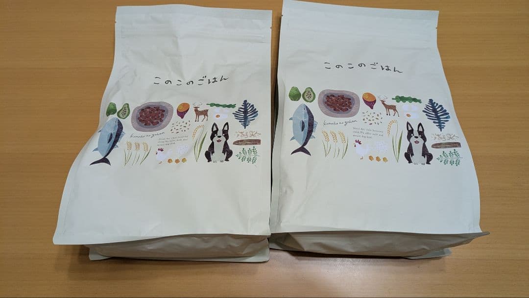 このこのごはん 新品1kg 4袋（※賞味期限2ヶ月差）