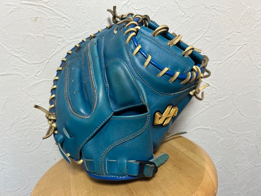 即戦力ミット　ハタケヤマ　軟式　伏見モデル