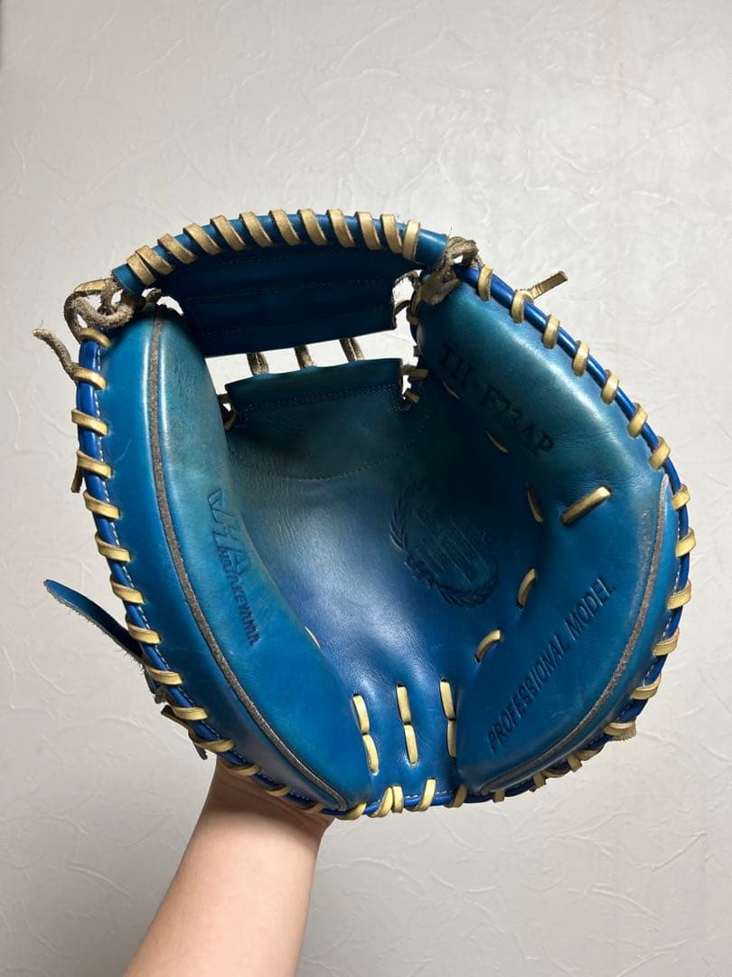 即戦力ミット　ハタケヤマ　軟式　伏見モデル