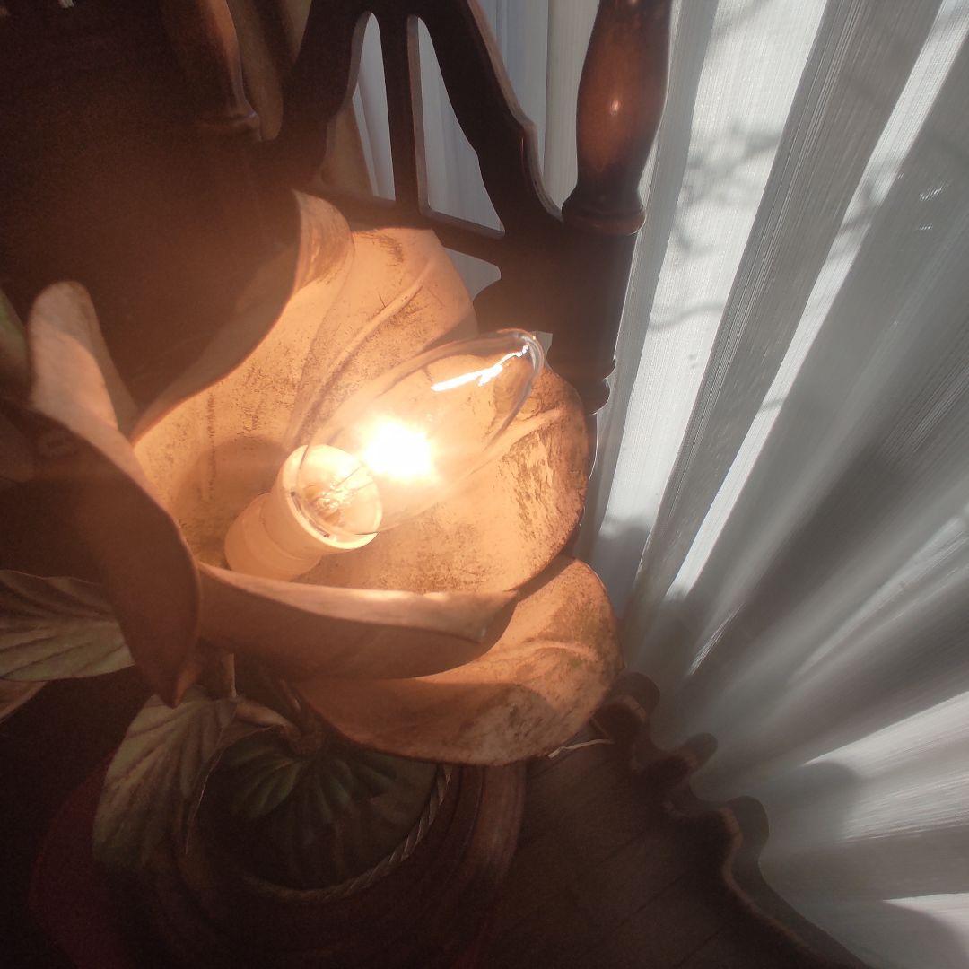 アンティーク　イタリア　フランス　アイアン　スタンドライト　ガーデニング　鉄