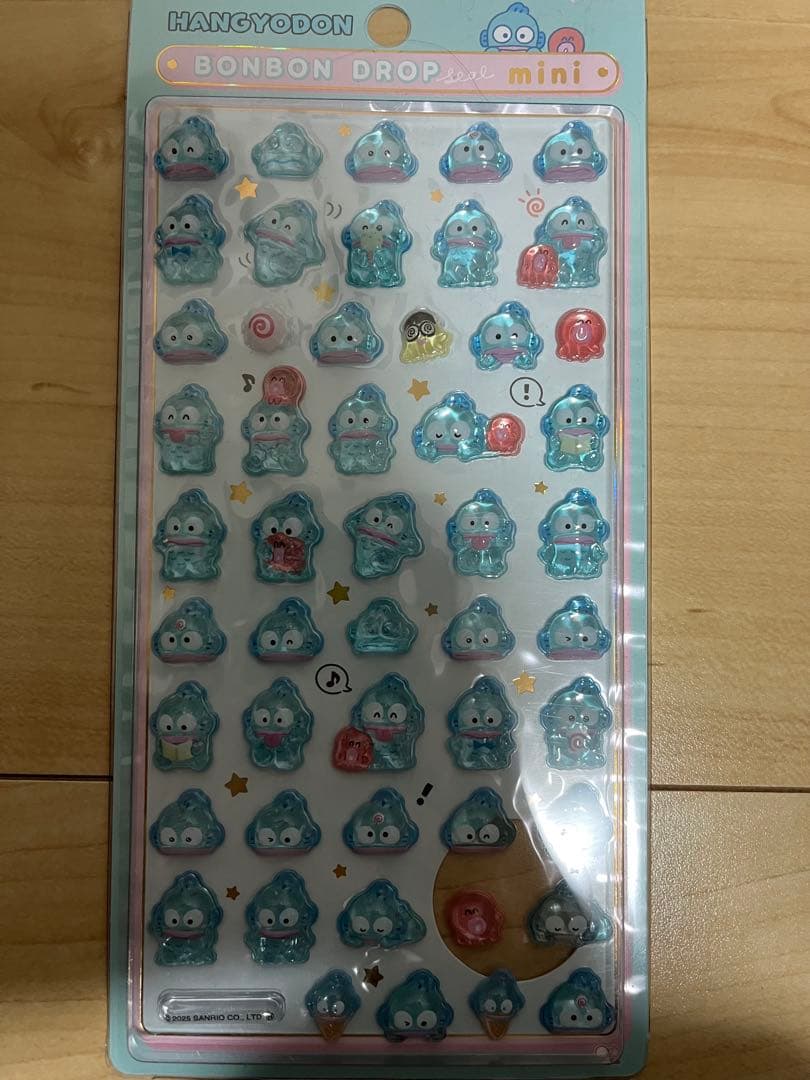 【正規品】ボンボンドロップシール ミニ サンリオ 8種 ＋しずくちゃん4種類