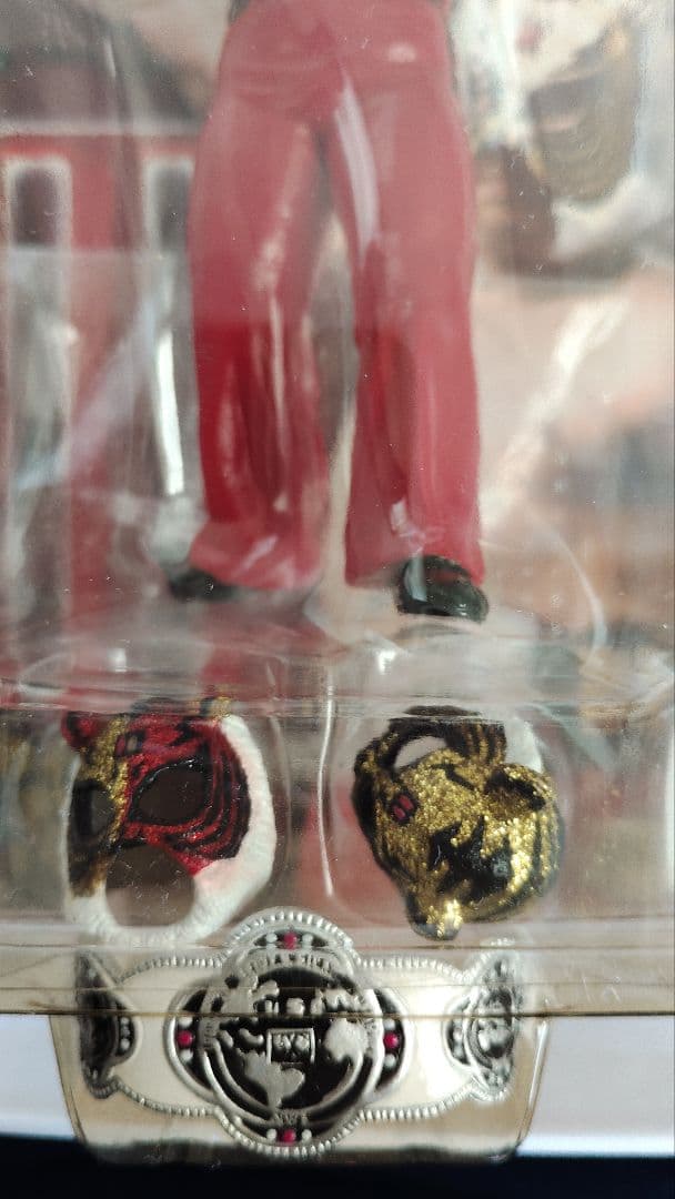 キャラプロ版　プロレスフィギュア　復活初代タイガーマスク　ⅢMark ベルト付