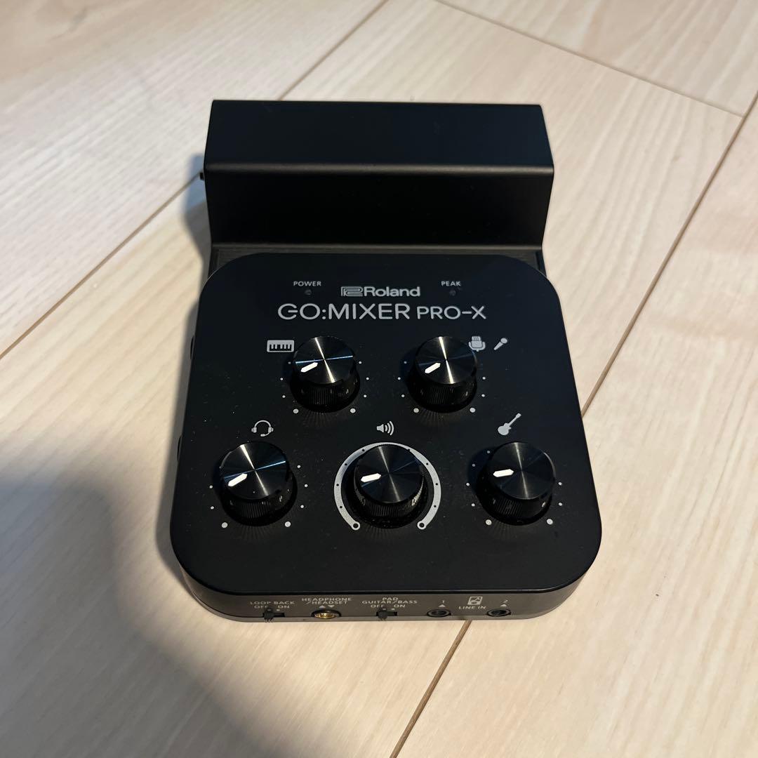 GO:MIXER PRO-X Roland オーディオインタフェース