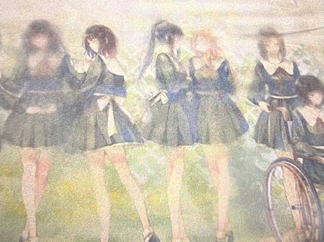 ジークレ版画「harmonie」 ( Innocent Grey Flowers