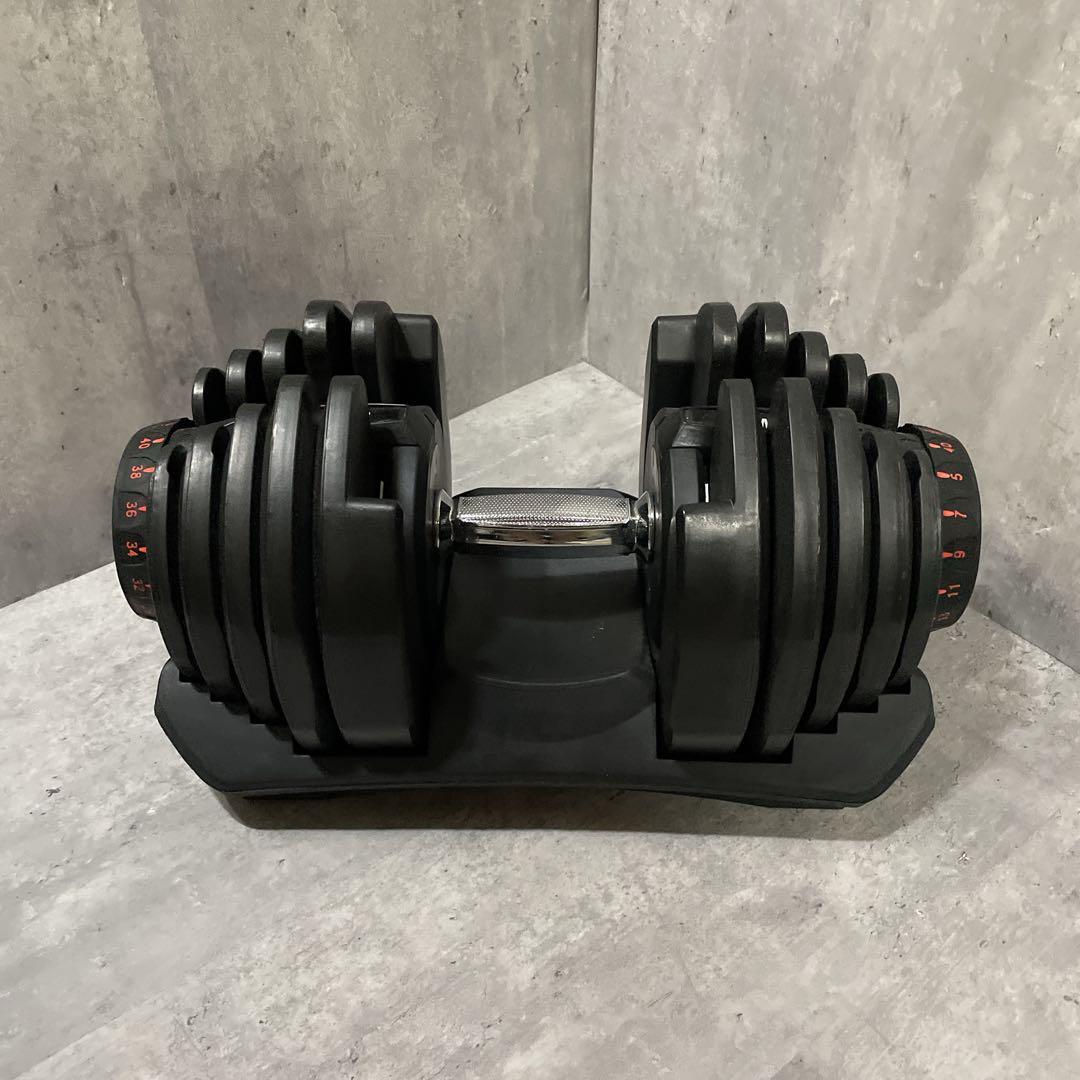 【送料込み】可変式ダンベル ダイヤル調整5Kg〜40Kg② 筋トレ