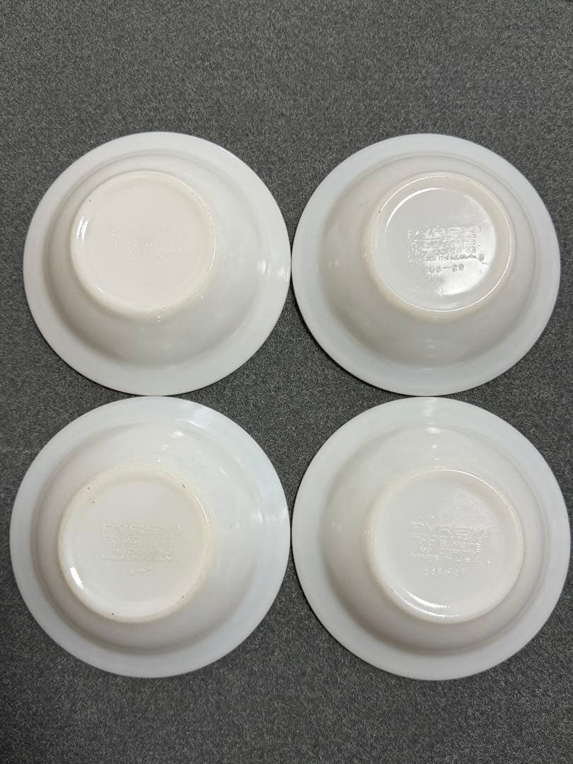 米軍 実物 PYREX ボウル 4枚 ①