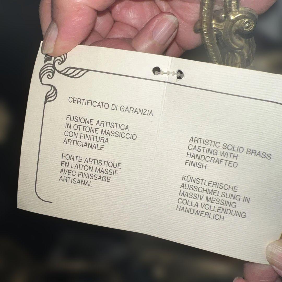 NEW CLASSIC 真鍮製置時計とキャンドルスタンドセット