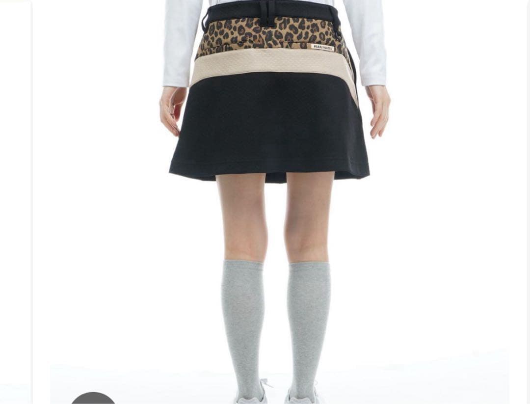 ヒョウ柄スーパーストレッチスカート