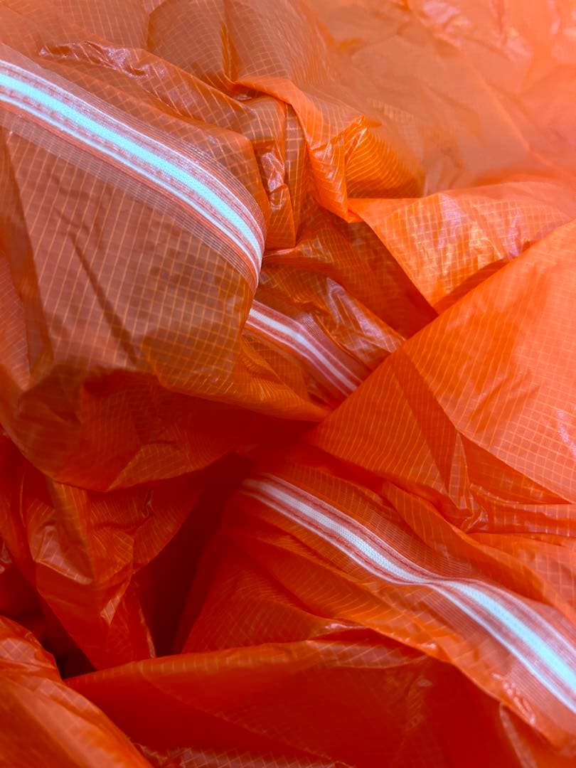 未使用品 ファイントラック カミナドーム2 オレンジ フットプリント付