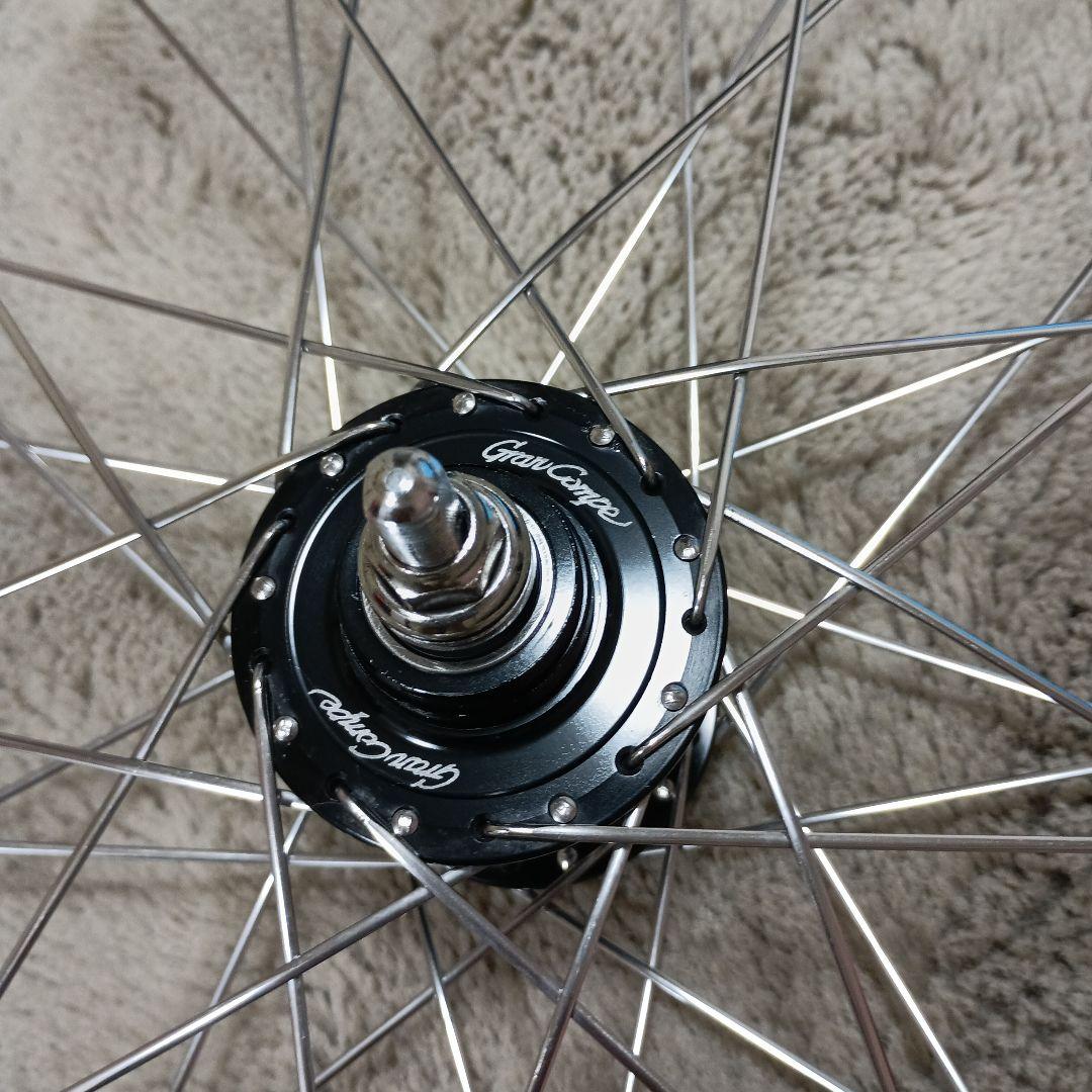 競輪　GRAN COMPE リアホイール エンド110mm 　超美品