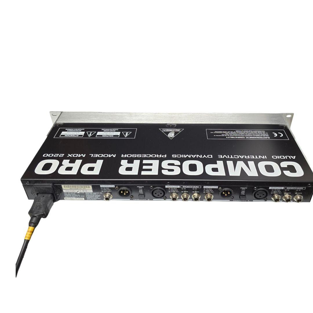 ベリンガー BEHRINGER MDX2200 コンプレッサー　PRO