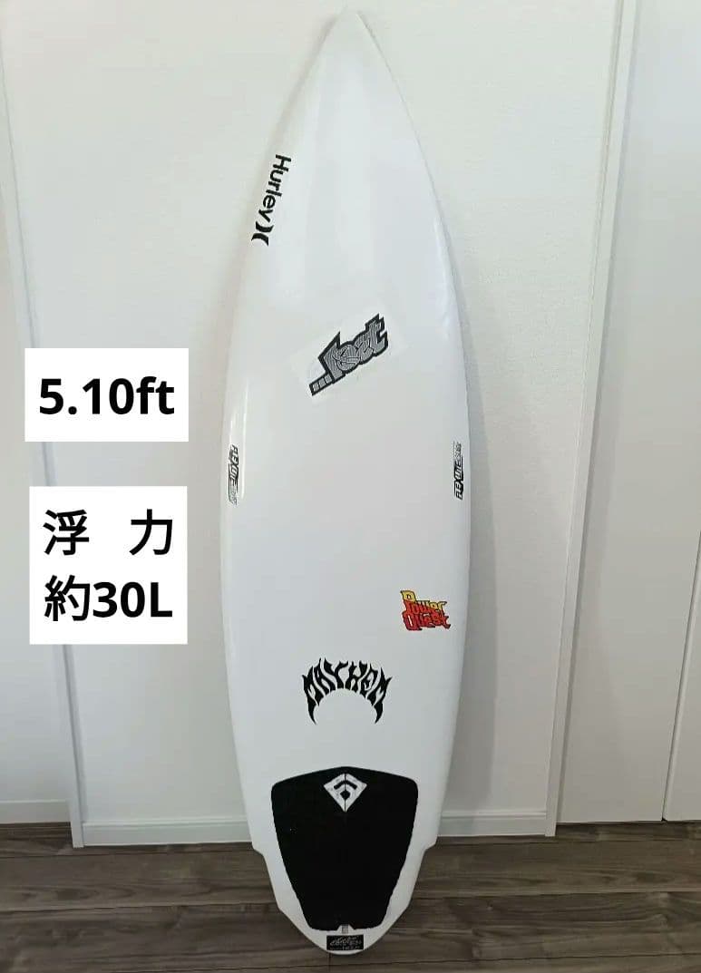 プレセボ　パワークエスト　メイヘム　 ショートボード サーフボード 小波用