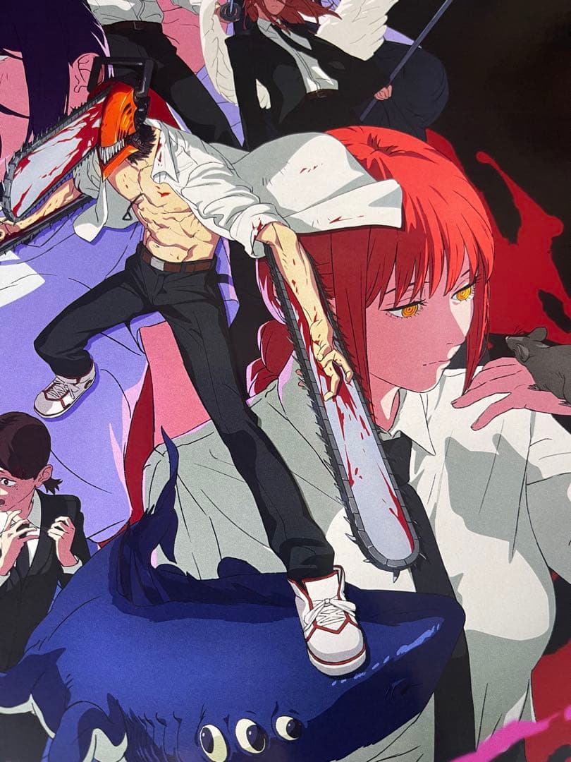 *枚数限定*映画館用片面印刷ポスターUS版:チェンソーマン レぜ篇