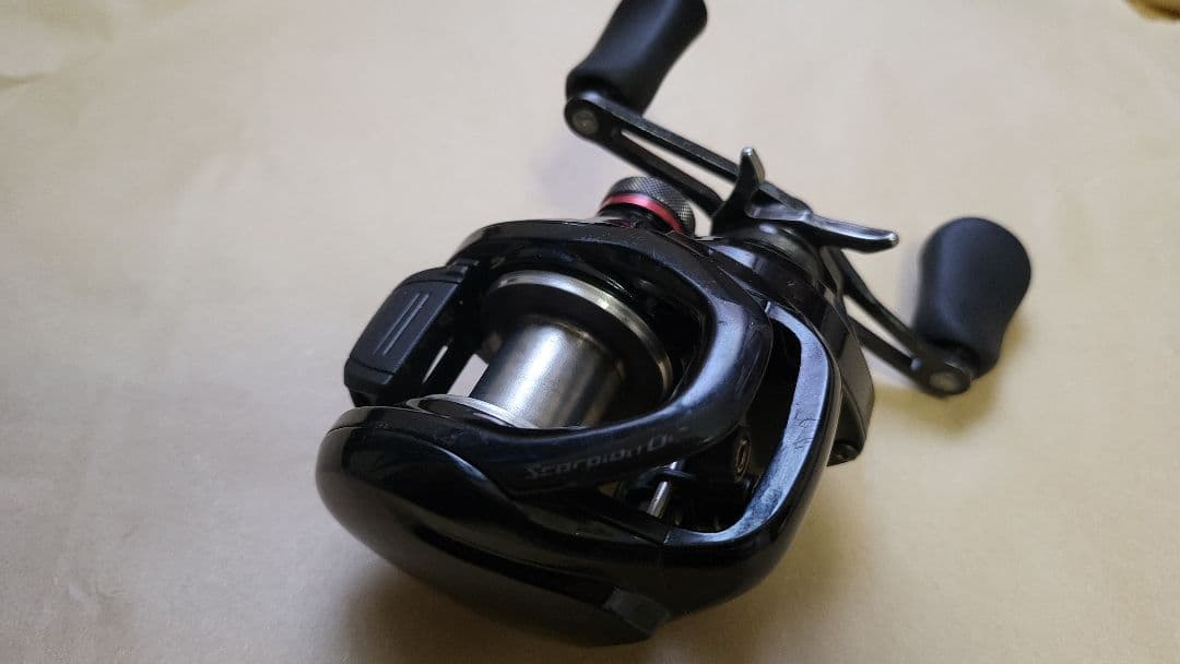 【SHIMANO】スコーピオンScorpion ベイトリール 黒 ダブルハンドル