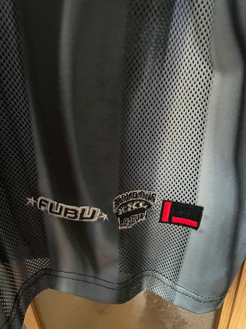 90s FUBU グラデーション　ゲームシャツ　ホッケーシャツ　XL