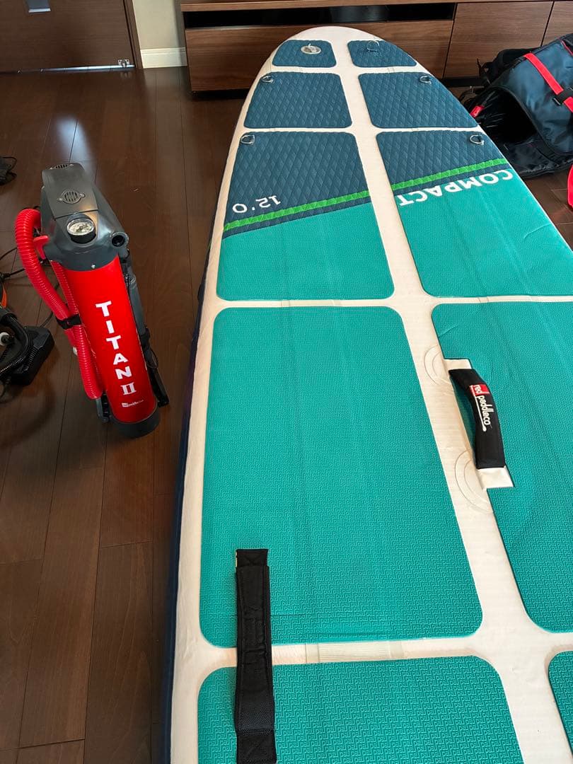 【美品】レッドパドル Compact 12'0\" インフレータブルSUPボード