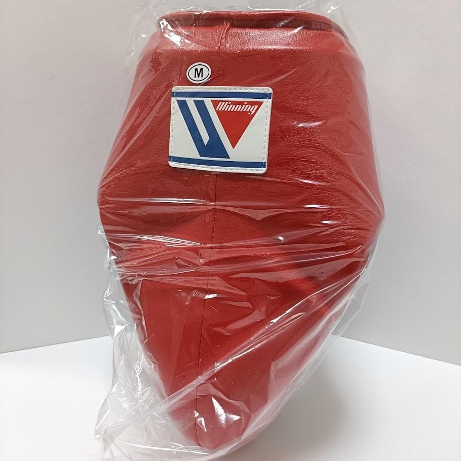 Winning ウイニング ボクシング カッププロテクター Ꮇサイズ 赤 ⑤