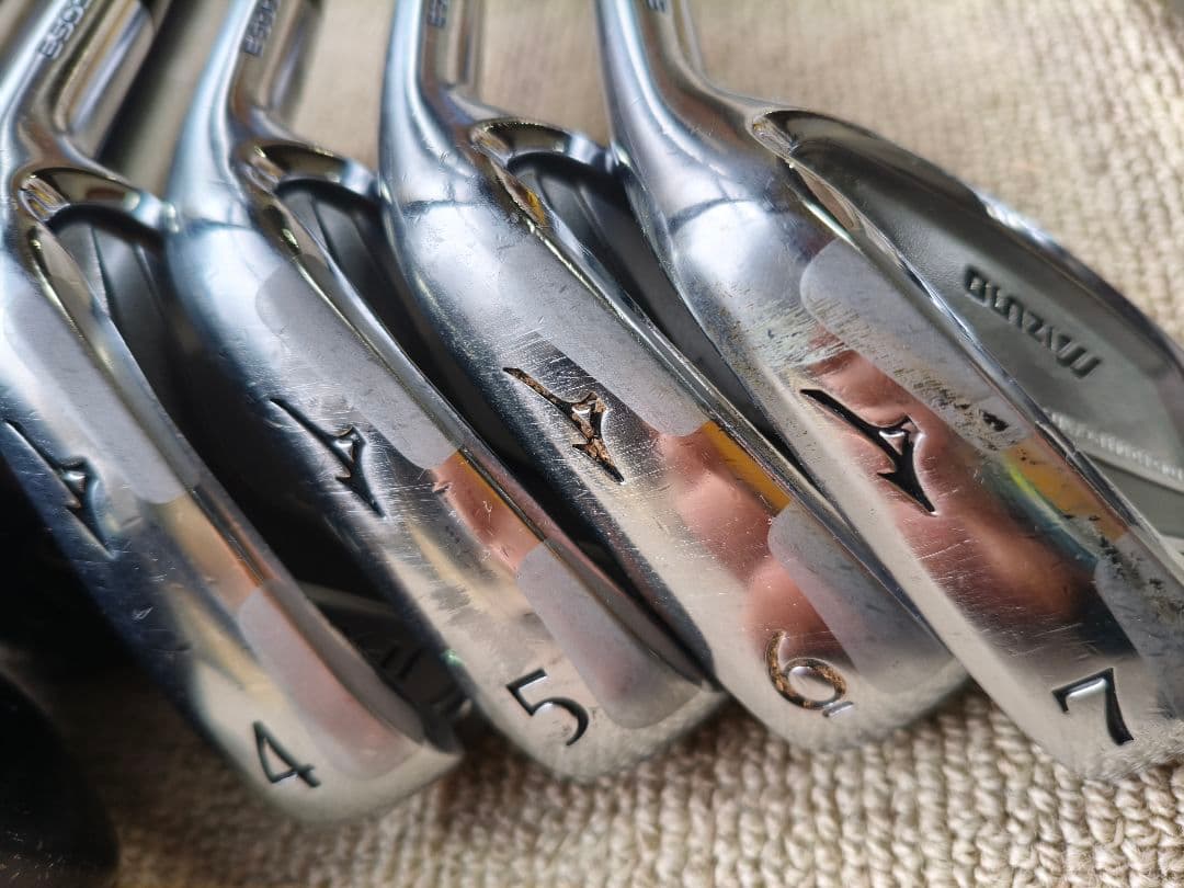 ミズノ JPX E500 アイアンセットflex S＋バッグ＋おまけクラブ