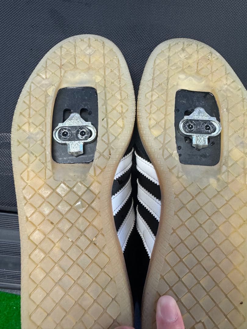 adidas VELDSAMBA 黒/白 シューズ　26.5cm