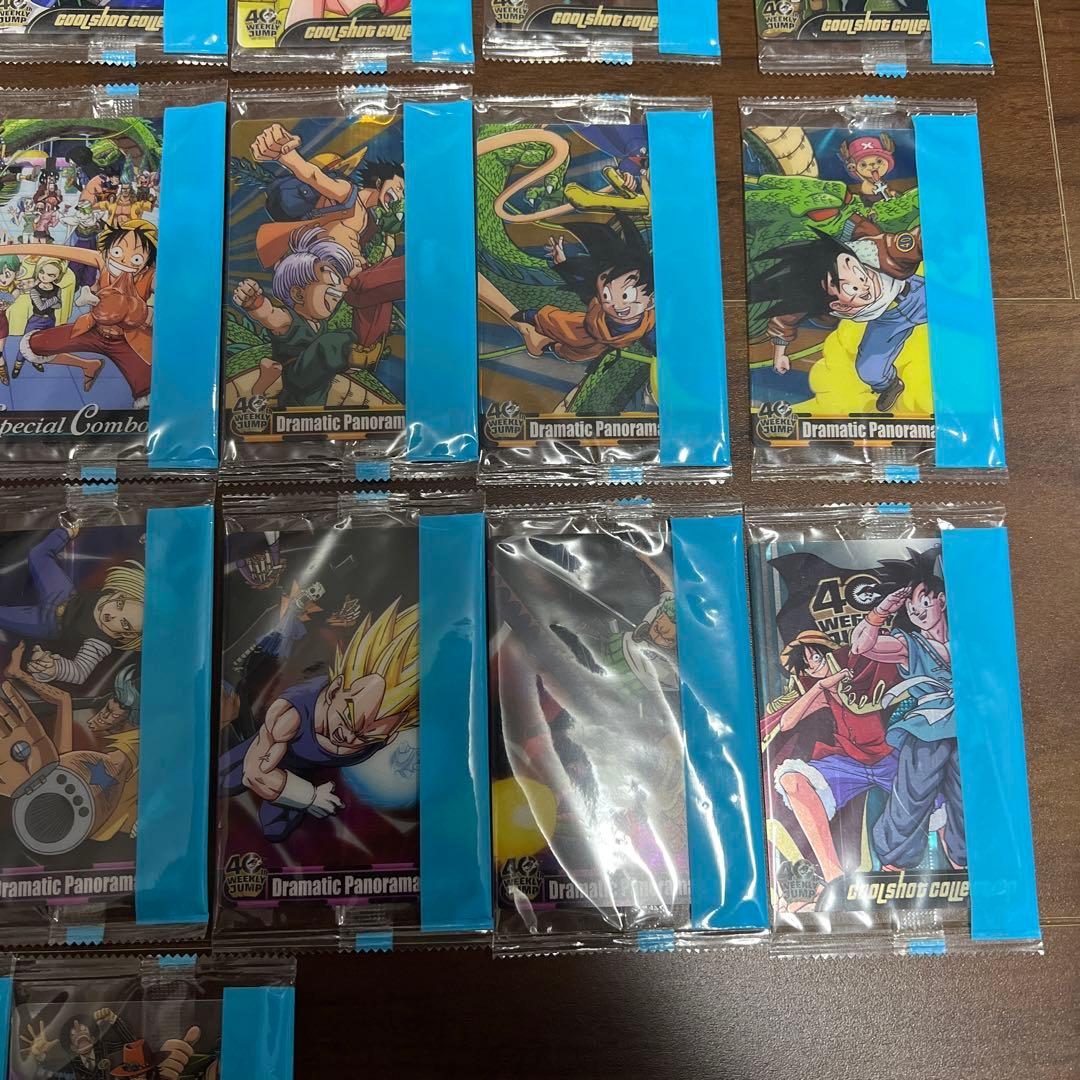 最終価格　ジャンプ40周年 ドラゴンボール × ワンピース フルコンプ　未開封