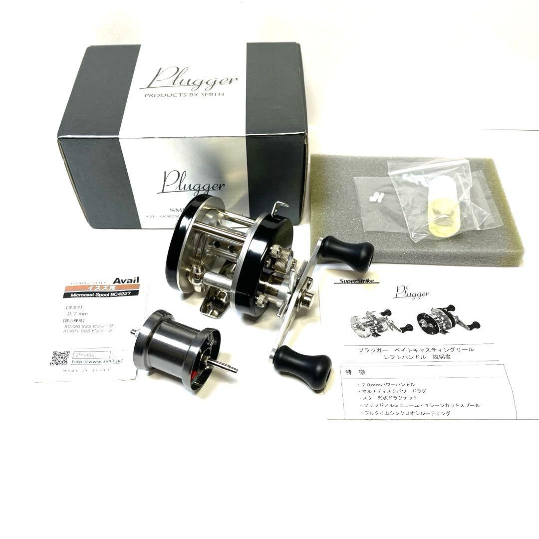 スミスプラッガー(チューニングモデル) ブラック　レフトハンドル美品。