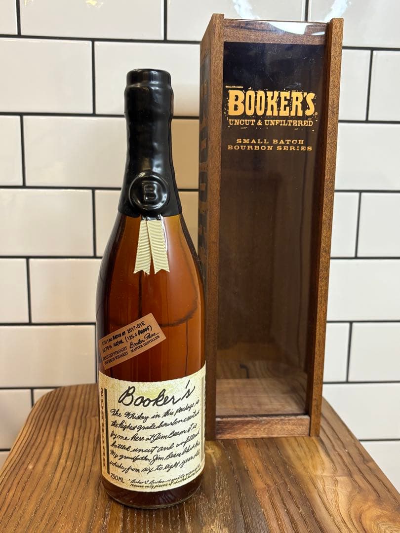 【Booker's 】未開栓　Bourbon 2017！