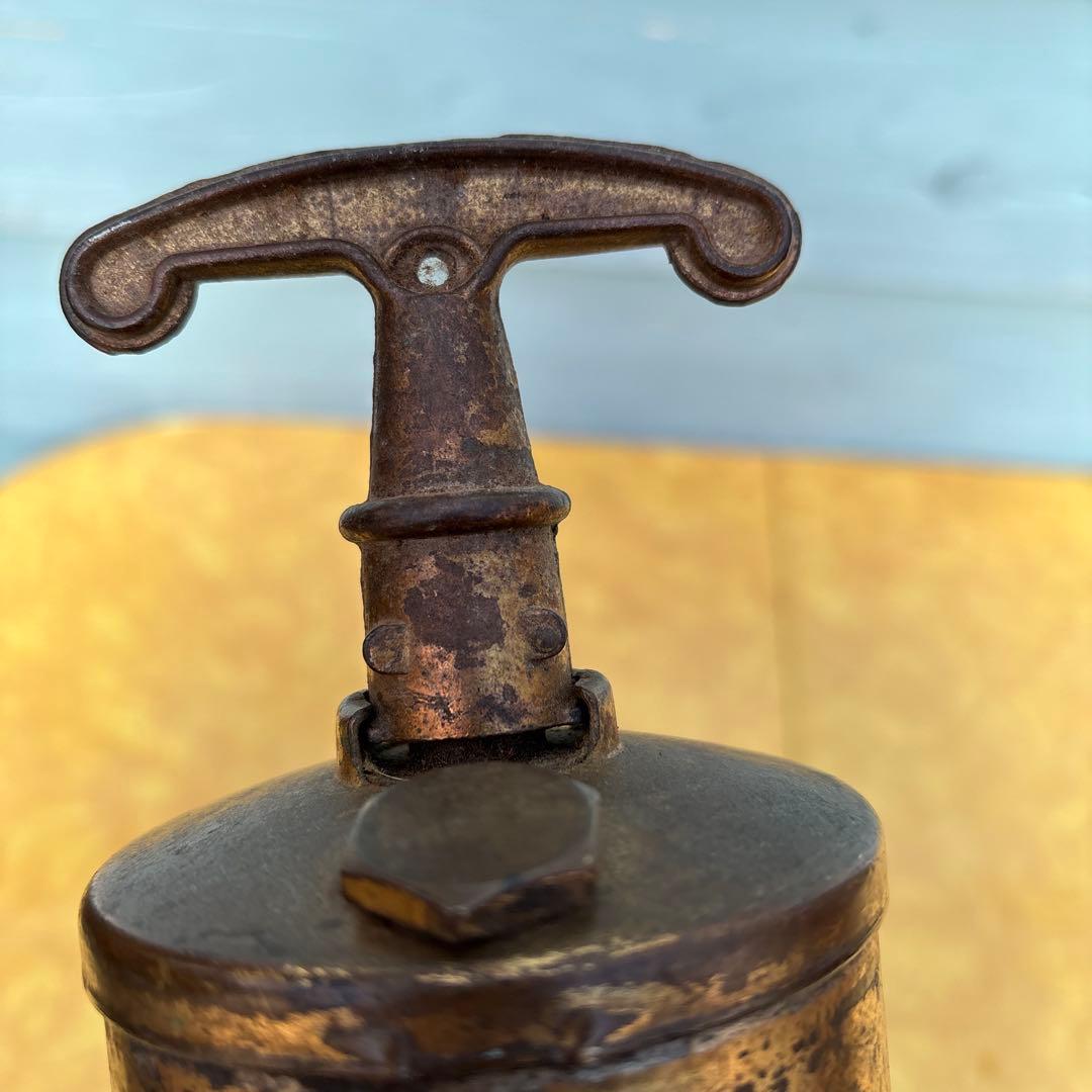 USA VINTAGE 真鍮製 消化器