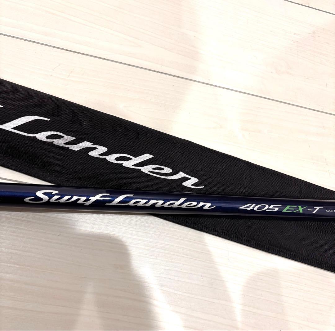 シマノ サーフランダー （サーフリーダー）405EX-T 投げ竿 竿袋付き