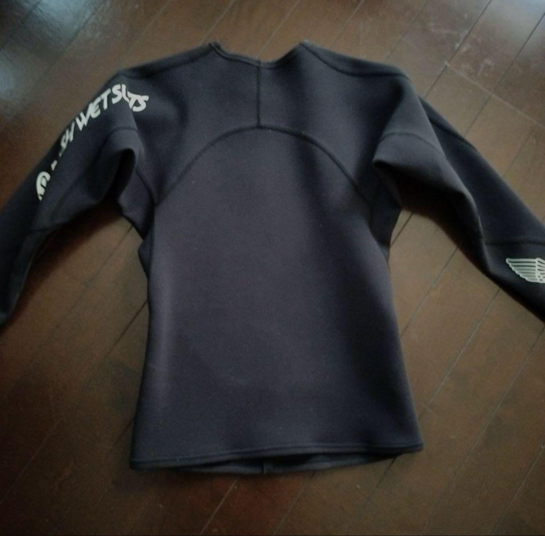 rash wetsuits 1mm long タッパー　黒　Ｍ