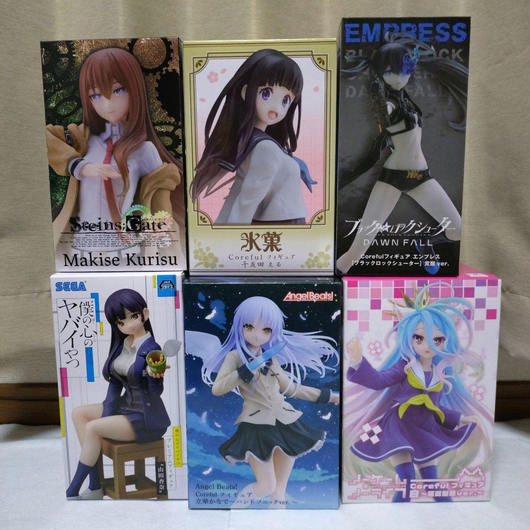 美少女　プライズ　フィギュア　6点