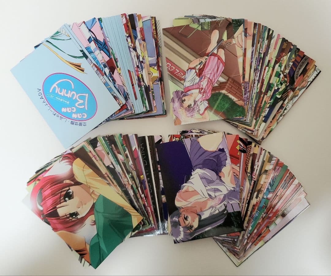 きゃんきゃんバニー　トレカ　140枚セット　コンプ　カード　美品