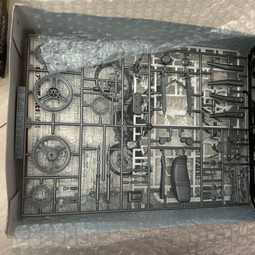 俺のマシンGPZ400 1/12スケール プラモデルジャンク
