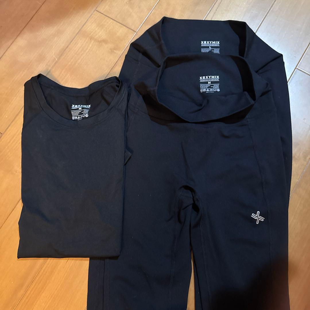 ヨガウエア 3点セット xexymix