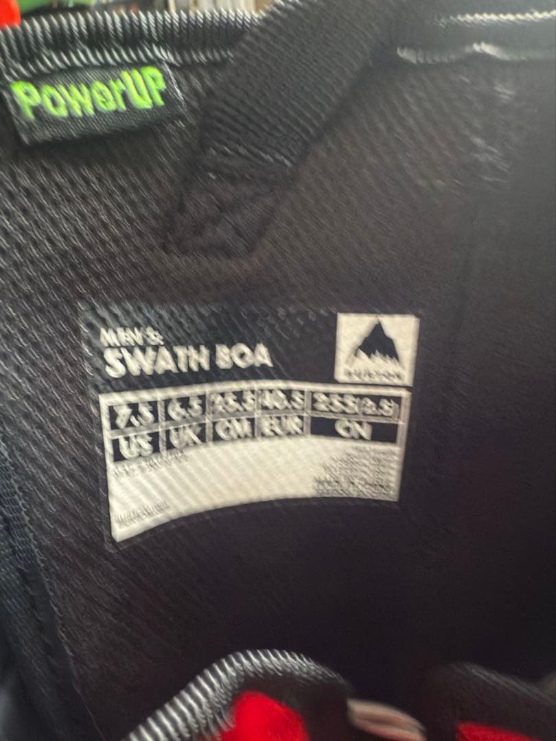 23-24 BURTON バートン メンズ　25.5㎝Swath BOA