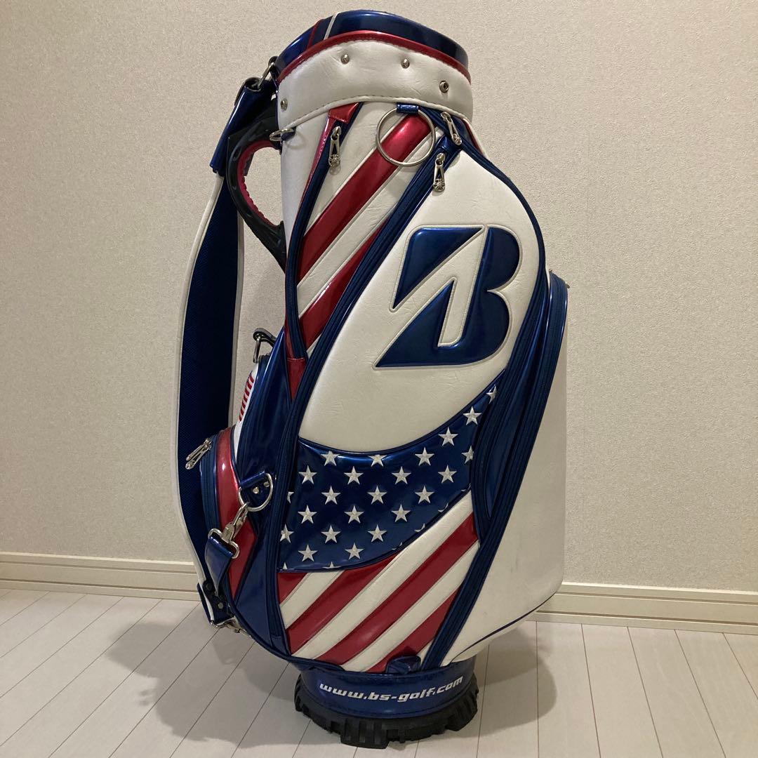 BRIDGESTONE GOLF キャディバッグ アメリカ国旗デザイン