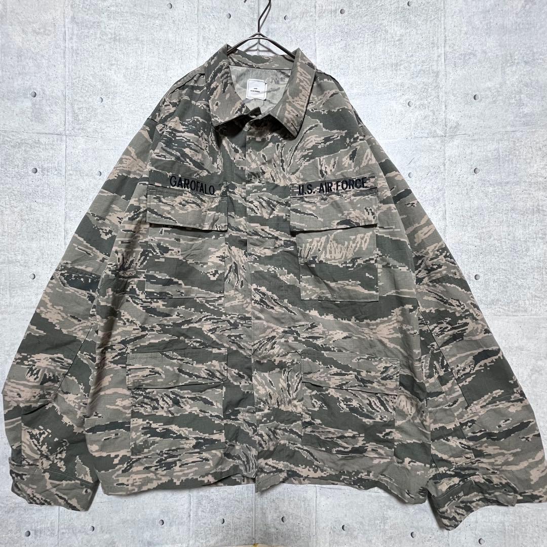 j102 U.S.AIR FORCE ABU カモ ユーティリティジャケット