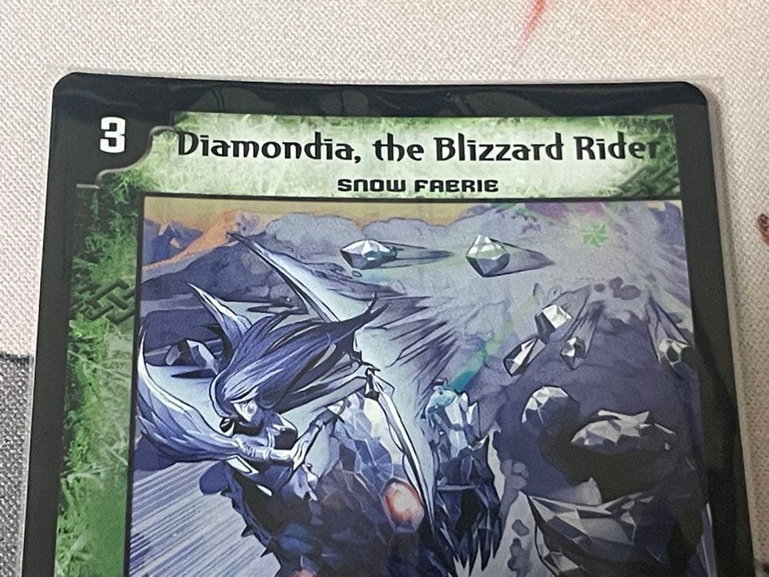 ダイヤモンドブリザード 英語 1枚