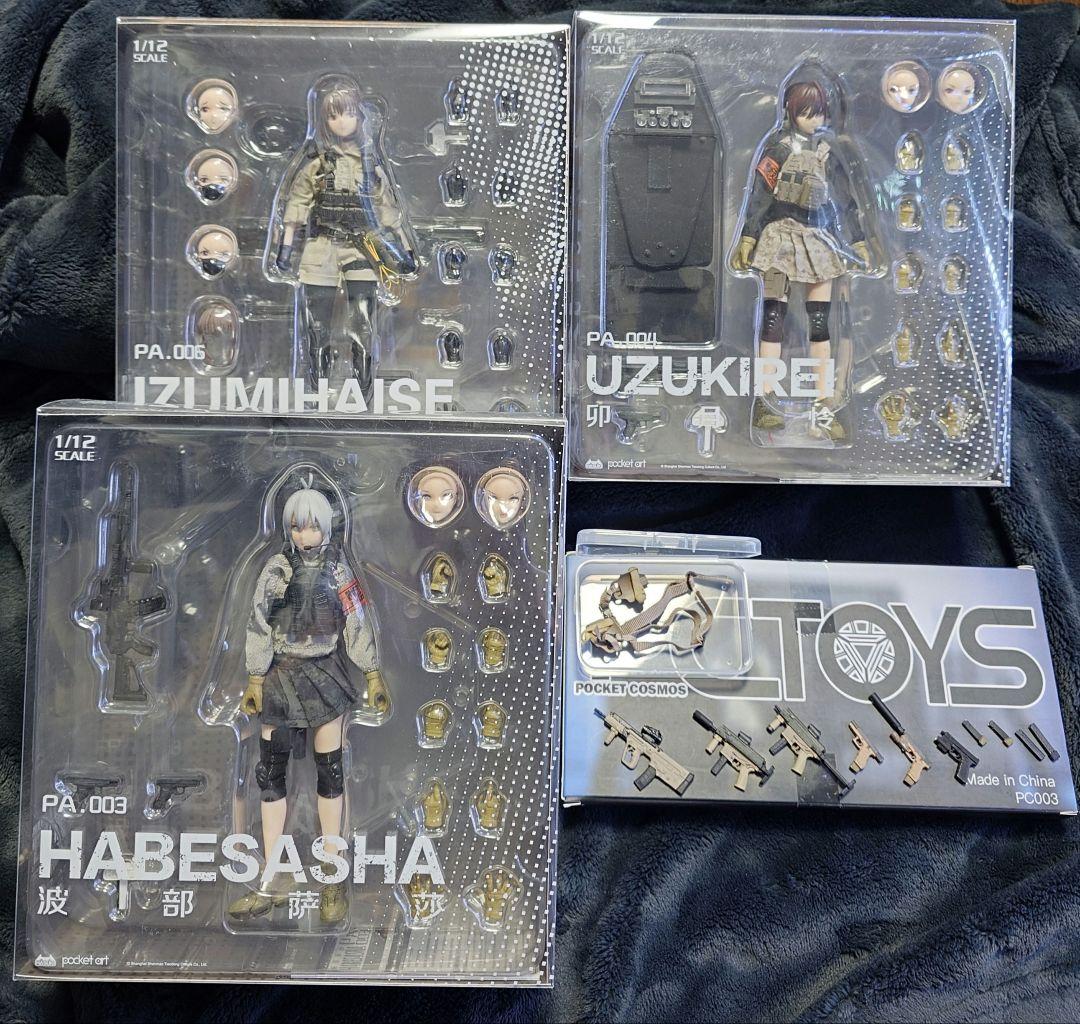 1/12 HASUKI 波部・卯月・冷泉 オプションセット
