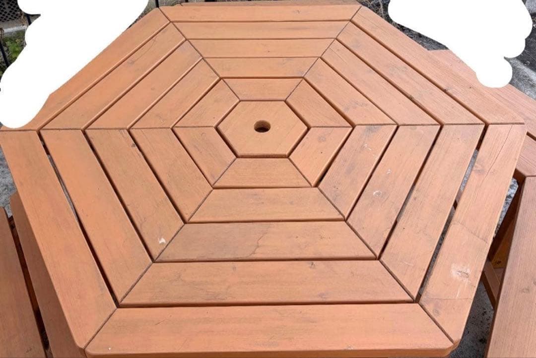 山善 YAMAZEN ガーデンテーブルBBQ仕様