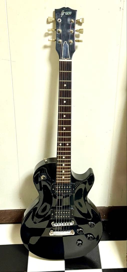 ジャパン　ビンテージ　1978年製　Greco EG700 ブラック　レスポール