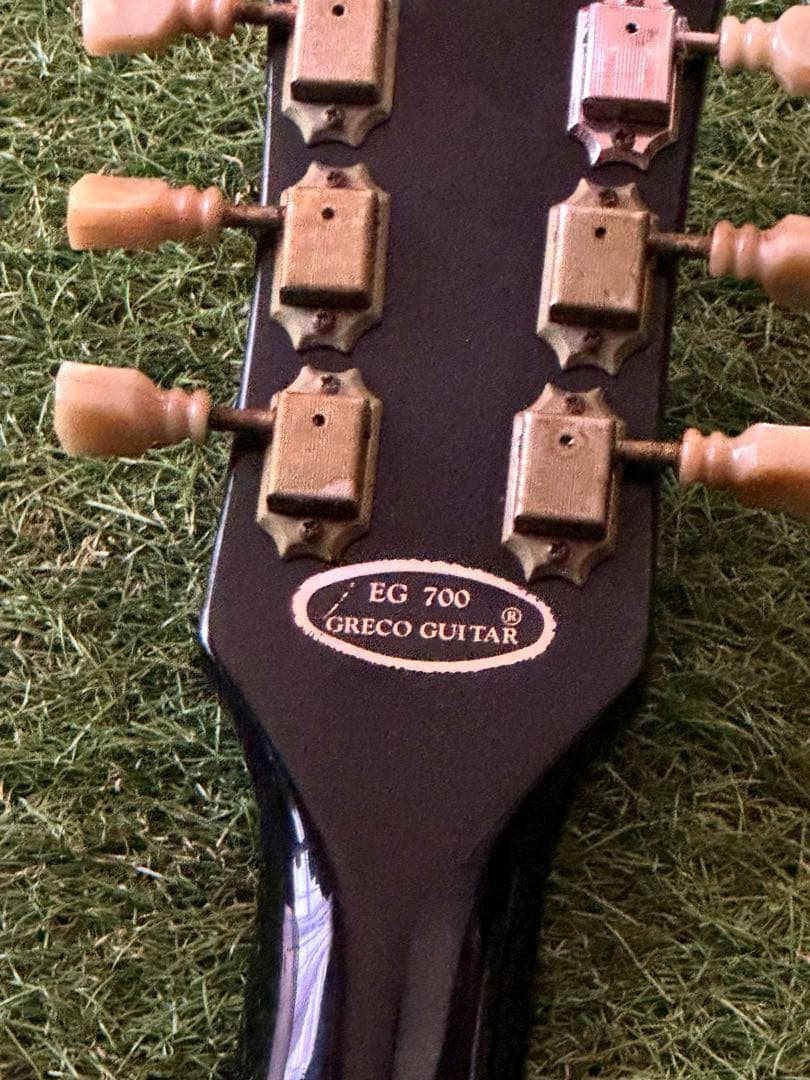 ジャパン　ビンテージ　1978年製　Greco EG700 ブラック　レスポール