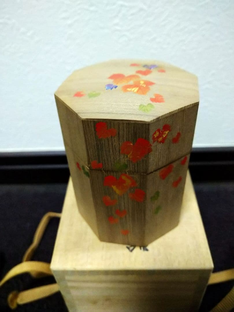 つた　神代杉　茶器