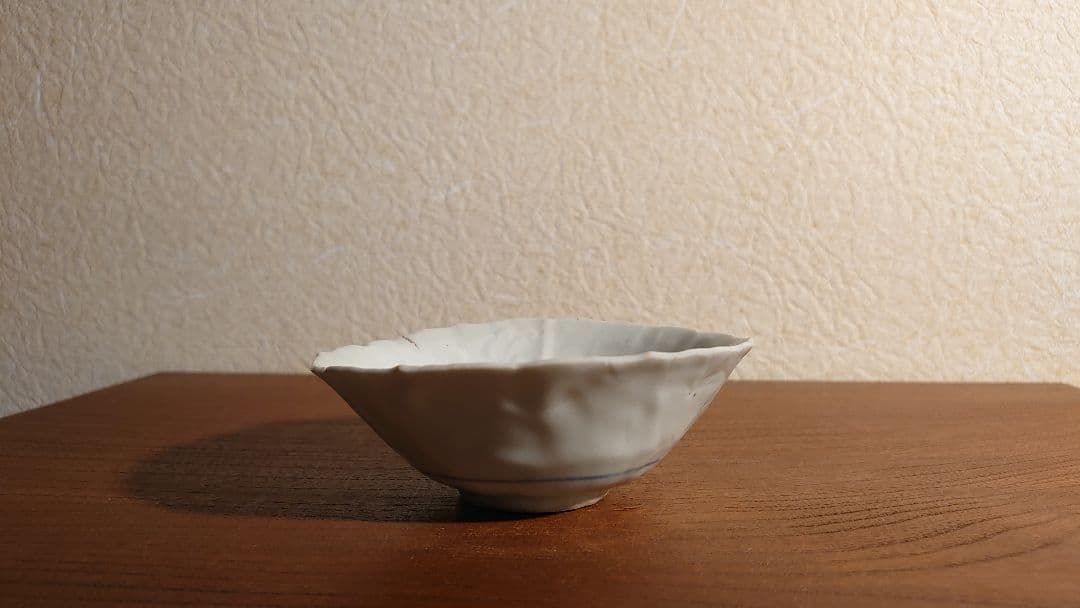 古九谷　初期伊万里　古伊万里　伊万里　角福　染付　太明成化年製　陽刻　華草文１客