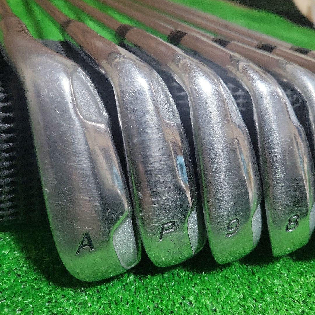 TaylorMade テーラーメイド バーナープラス アイアン 8本セット