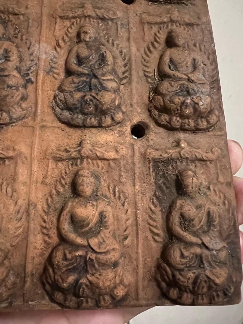 古代廃寺 塼仏 仏像 荘厳 仏教美術 飛鳥 白鳳 天平 発掘 出土 骨董 古美術