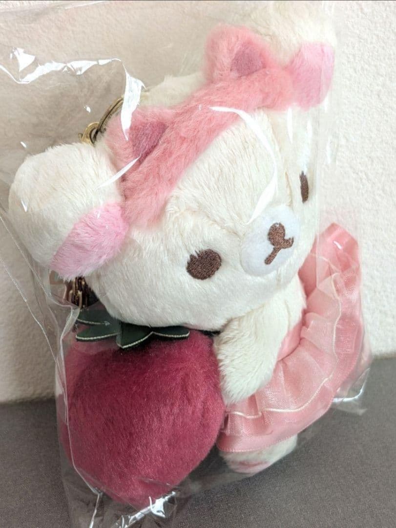 コリラックマとストロベリーキャット/ぶらさげぬいぐるみ・コリラックマ