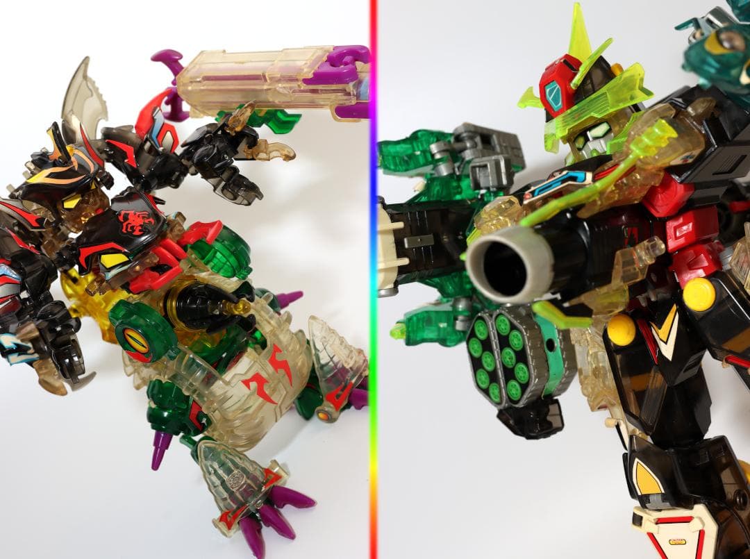 ビーダキャリバー＆デビルトライデント 限定クリアカラー特別品 Vビーダアーマー