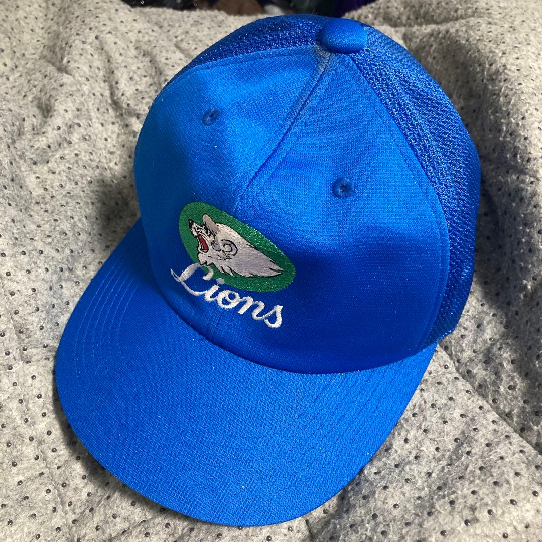 西武ライオンズ 帽子 ベースボールキャップ 80s 90s ヴィンテージ手塚治虫